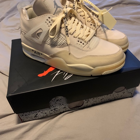 Jordan 4 OffWhite “Sails” main image 4